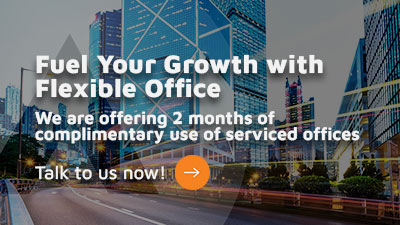 Serviced offices two months rent free promotion