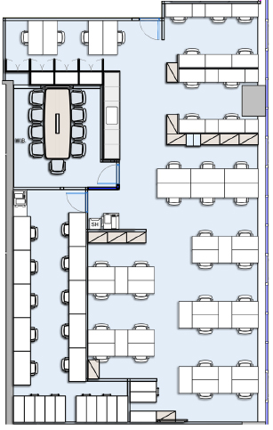 Fintech Company floorplan