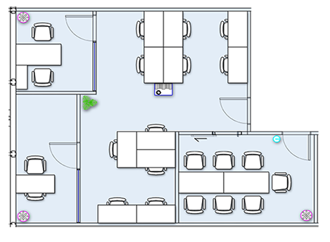 New Tech innovation floorplan